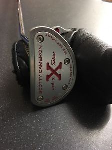 SCOTTY CAMERON RED X PUTTER / 35 Inch-Head Cover & Divot Tool-RH