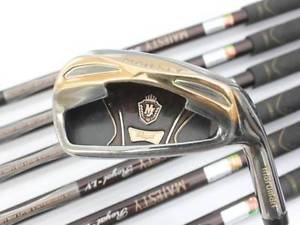[USED] MARUMAN GOLF JAPAN MAJESTY Royal-LV IRON SET #7-10,P,A,S (7 clubs) R 3295