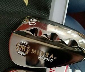New Miura Limited Edition Forged 60 degree K Grind in Black Chrome finish KBS