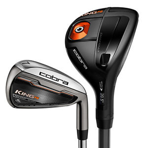 Cobra Men's KING F6 Hybrid and Iron Golf Club Set image 1