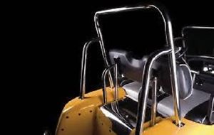 Yamaha G14/16/19 Black Powder Coated Ornamental Roll Bar (A)