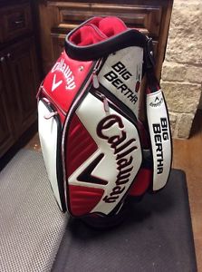 *NEW* Callaway Big Bertha Staff Bag, Black/Red/White