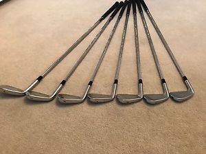 *REDUCED* taylormade tour preferred irons MB 1/2" Longer +1 Degree upright. 4-PW