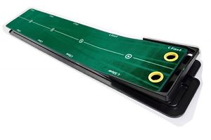 Best Track Infinity Puttingmatte für Amateure u. Profis inklusive Schwenkrahmen