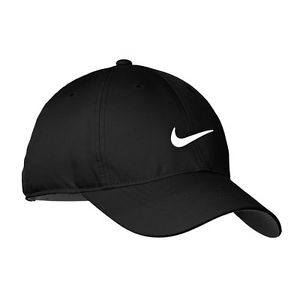 Nike Golf Dri Fit Swoosh Front Cap Black OSFM 72 qty