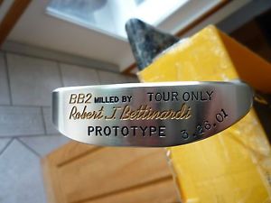 Beautiful Bettinardi BB2 tour only prototype napa autograph COA putter new GIP