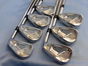 Used Golf Clubs Yamaha Impress X V Forged 2009 Iron set NSPRO950GH 7S Stiff C1Q