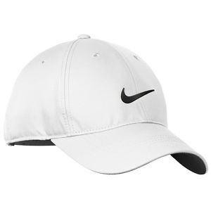 Nike Golf Swoosh Front Cap White OSFM Velcro 36 qty