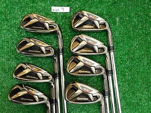 TaylorMade M2 Irons 5-P, A & S REAX 88 HL Stiff Steel Excellent