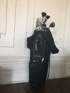 Set Of 12 Golf Clubs Graphite King Cobra Taylor made With Nike Bag