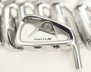[USED] Yamaha inpres X V Forged 4-P(7pcs) Iron 0.355" Heads Only. Epon, XXIO