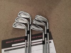 Titleist 716 CB Irons 5-PW X100 Shafts Certificated