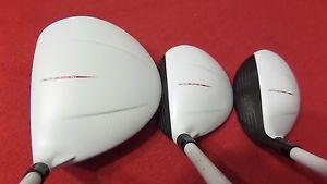 Taylormade AeroBurner Ladies Wood Set Driver 21* 28* Hybrids Women Right Handed