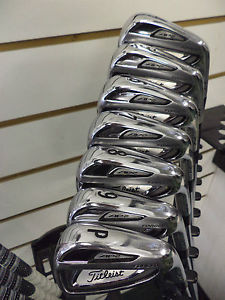 GREAT VALUE SEE PICTURES TITLEIST AP2 714 4-PW IRONS STIFF we'll value yours,