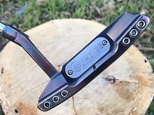 *New* Machine Golf M1A-Adjuster Putter, Satin Oil Quenched Rainbow Finish, 350g