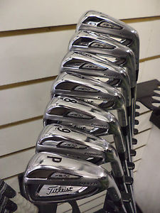 GREAT VALUE VG TITLEIST AP2 714 4-PW IRONS STIFF we'll value yours,