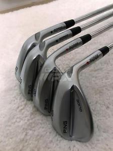PING Glide wedges 47, 52, 56, 60 -- Tour Issue X100 shafts