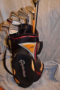 Complete golf set Titleist DCI 2-PW + 4pcs Vokey wedges Taylormade wood and bag