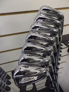 GREAT VALUE TITLEIST AP2 714 4-PW IRONS STIFF Z-GRIPS M/SIZE we'll value yours,