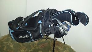 Cougar Power Cat  Speed Slot 5-PW + 3 woods + Driver+ Putter + Bag Extra NICE