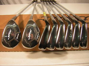 Mizuno Golf JPX-EZ Combo Set 4+5 Hybrid, 6-GW Irons TT XP 95 Steel Regular Flex