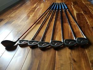 Ping i10 left hand iron set 5-PW orange dot and ping G10 rescue club