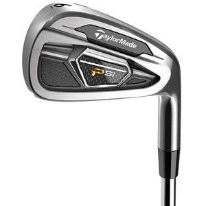 Left Handed Taylormade Golf Clubs Psi 4-Pw, Aw Iron Set Stiff Steel Very Good