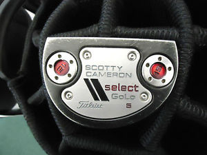 GREAT VALUE, SCOTTY CAMERON SELECT GOLO 5 PUTTER 34" (2014-).