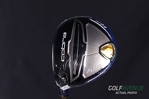 NEW Cobra Fly-Z Blue Fairway 3-4 Wood Stiff Left-H Graphite Golf Club #4558
