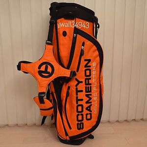 Scotty Cameron 2016 Orange Stand Bag Circle T Dog CT Golf Carry Titleist New