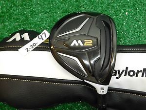 TaylorMade M2 18* 5 Wood REAX 65g Stiff Graphite with Headcover Excellent