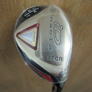 NEW PRGR Golf iD NABLA RED #4 HYBRID w/ NABLA RED GRAPHITE M-37 Regular Men's