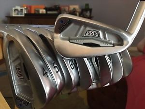 Ping S56 3-W Iron Set Left Handed - PING factory: refinished,reshafed,regripped