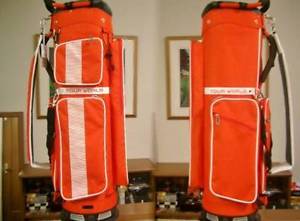 [UNUSED] HONMA GOLF JAPAN UNISEX CART CADDY BAG ORANGE 8.5x47