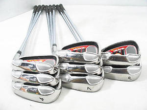Used[B] Golf TaylorMade Burner Plus USA Iron set BURNER 85 Steel Stiff Men V7W