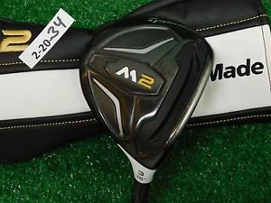 TaylorMade M2 15* 3 Wood REAX 65g Regular Graphite with Headcover