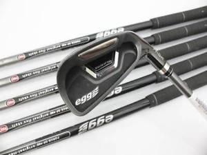 [USED] PRGR GOLF JAPAN egg 2015 IRON SET #6-9,P,A (6 clubs) Carbon M-43 2666