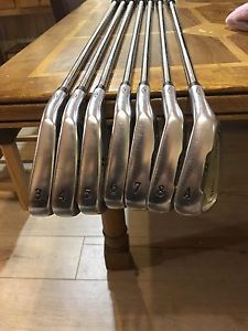 wishon irons 3-8 And Gap Wedge 560 Forged steel