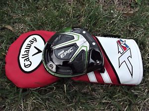 2017 TOUR ISSUE Callaway GREAT BIG BERTHA EPIC 9° Head & Headcover TC Serial