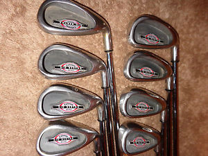 2002 Callaway Big Bertha Iron Set 4-10,W Constant Weight Uniflex RH