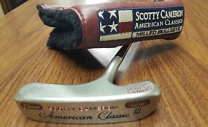 ***RARE Titleist Scotty Cameron American Classic III With Fine Leater Grip 35"