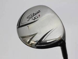 [USED] TITLEIST GOLF JAPAN VG3 2012 FAIRWAY WOOD TitleistVGF(JP) 5W 18° SR 4163