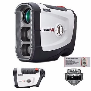 "NEW 2017" BUSHNELL TOUR V4 GOLF LASER RANGEFINDER JOLT TECHNOLOGY AND CASE