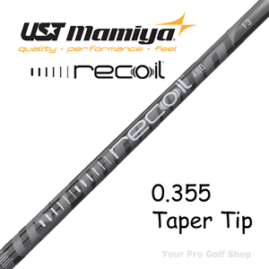 New 8 Shafts 4-SW 0.355 Taper UST Mamiya Recoil 460 F4 Irons Shafts Stiff Flex image 1