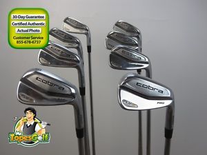 2015 Cobra Fly-Z Pro Iron Set 3-P Steel Shaft Dynamic Gold S300 Stiff Flex 16946