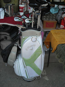 Womans Callaway Solaire Golf Clubs with Matching Bag 13 Clubs