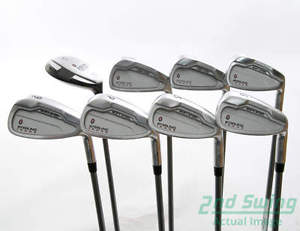 Wishon Golf Sterling Single Length Iron Set 5-PW GW SW Graphite Stiff Right 36"