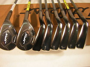 Womens Mizuno JPX-EZ Combo Set 5+6 Hybrid 7-SW Irons Orochi Ladies Flex Graphite