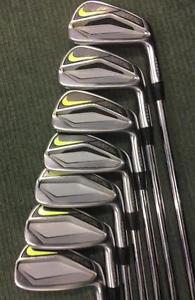 *USED R/H* NIKE PRO COMBO IRONS 4 - PW (DYNAMIC GOLD STIFF STEEL SHAFT)