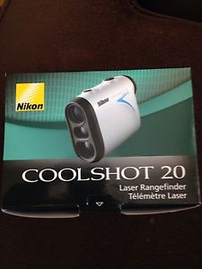 New Nikon CoolShot 20 Golf 6x20 Laser Rangefinder 16200 New In Box Complete Fast